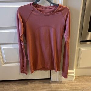 lululemon athletica Long Sleeve Top - Rose Pink